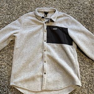Burton Gray Fleece Shacket